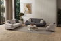 Atelier Del Sofa Bonjo Silver - Anthracite Sofá de 3 Plazas